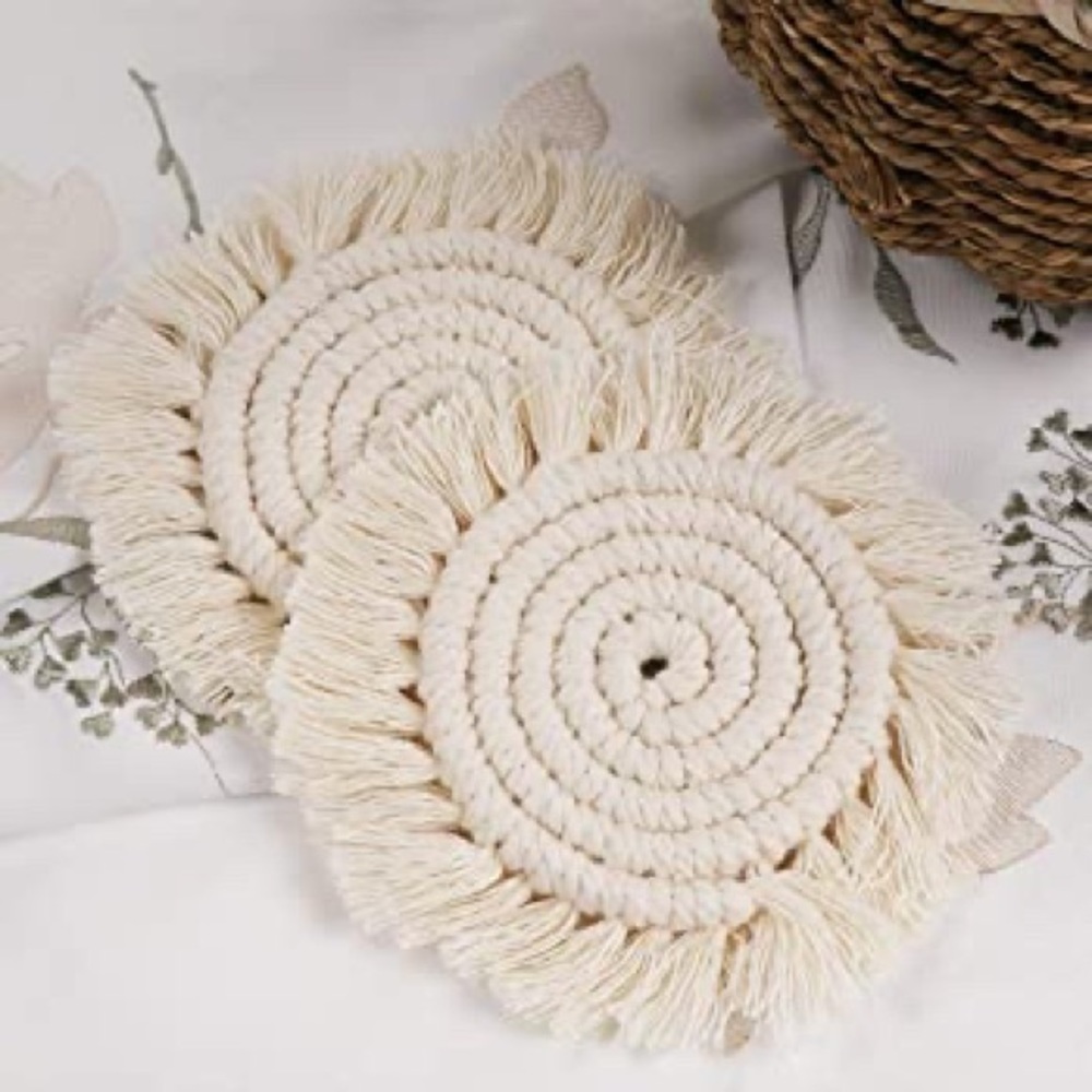 Macrame Coasters